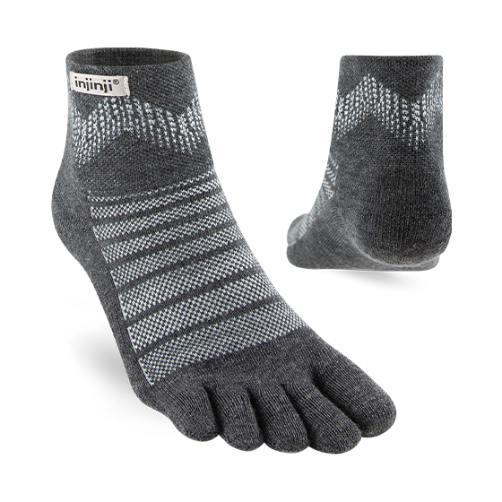 injinji - Performance Outdoor Midweight Merino Wool Mini-Crew