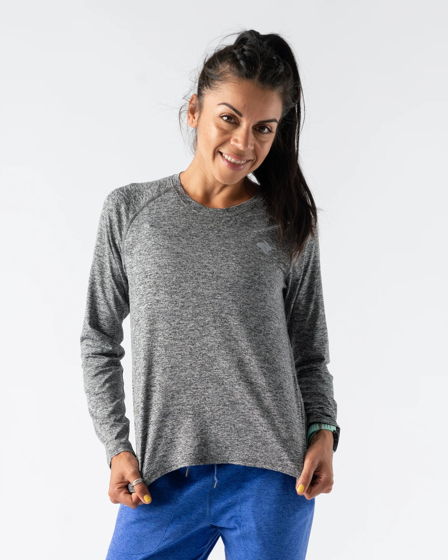 rabbit - EZ tee LS Cropped
