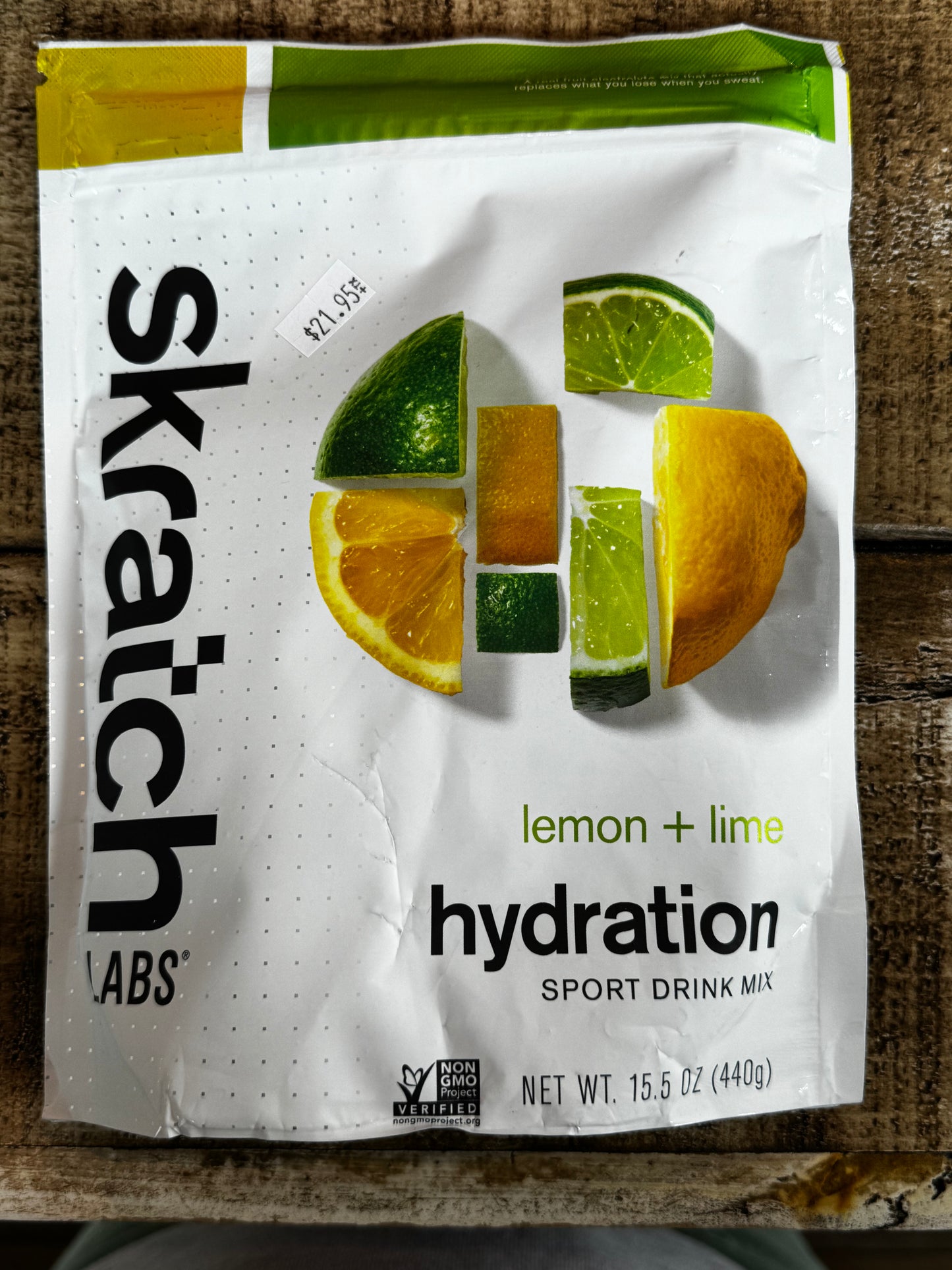 Skratch - hydration drink mix resealable bag