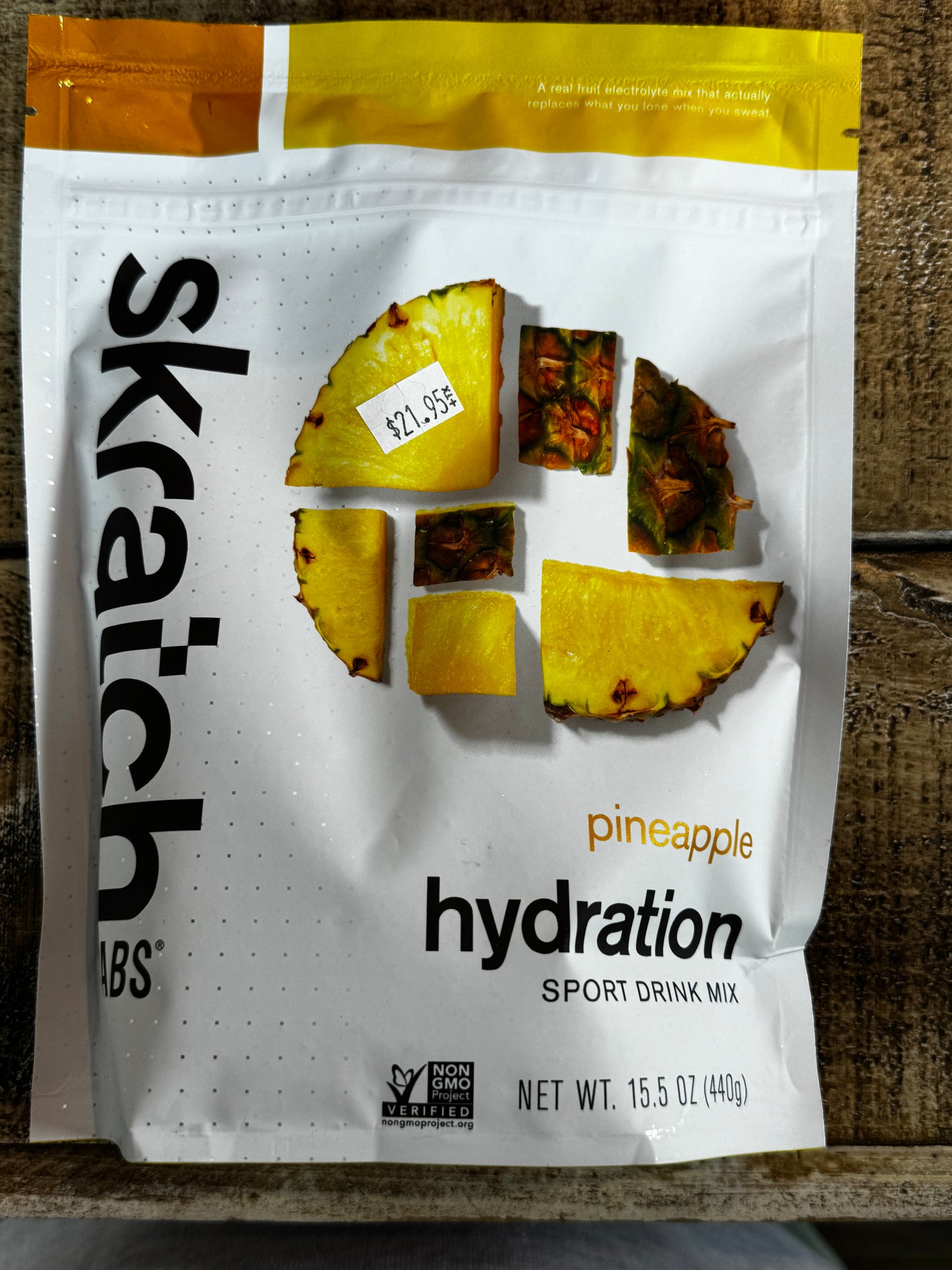 Skratch - hydration drink mix resealable bag