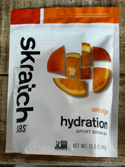 Skratch - hydration drink mix resealable bag