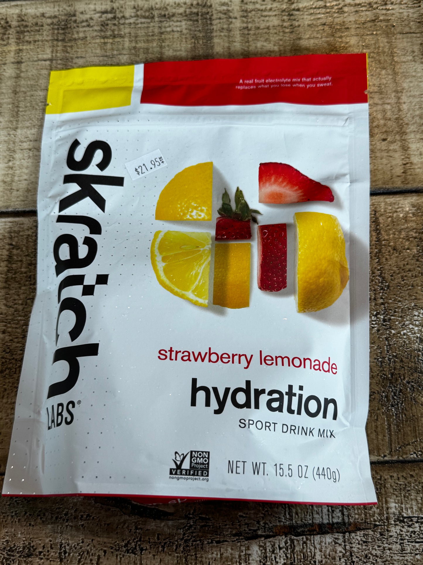 Skratch - hydration drink mix resealable bag